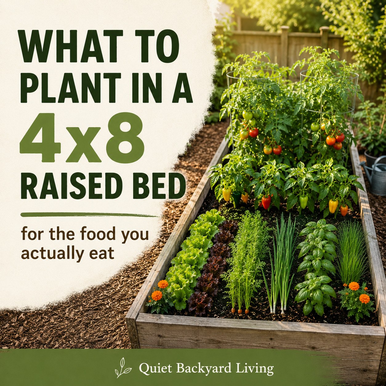 What to plant in a 4x8 raised bed teaser image