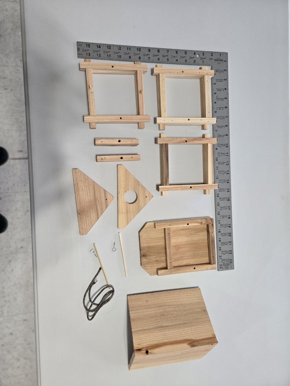 Single cedar fence picket