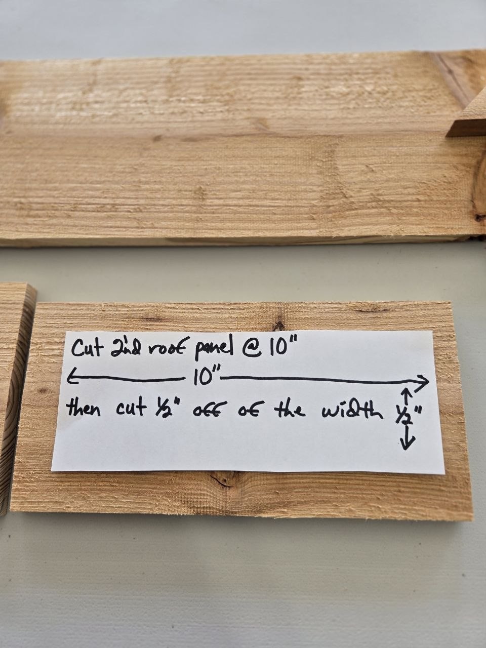 Bird feeder cut step 3