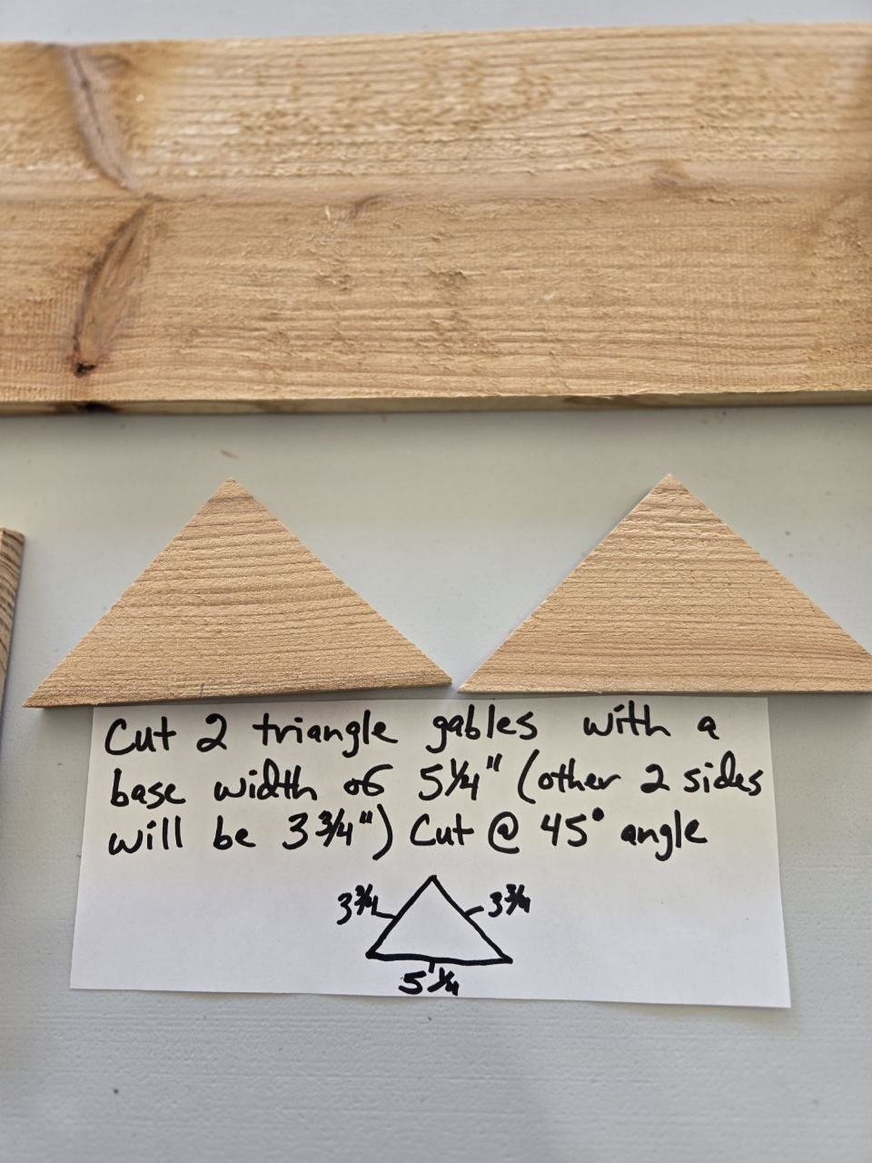 Bird feeder cut step 3